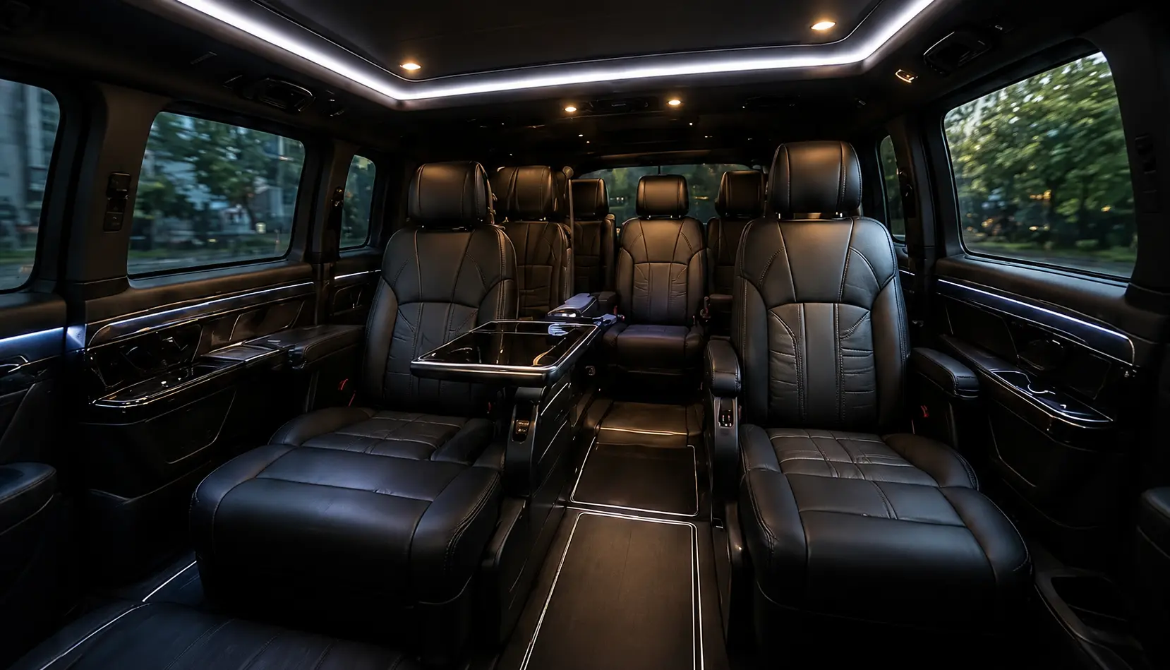 Intérieur van premium Taxista Confort